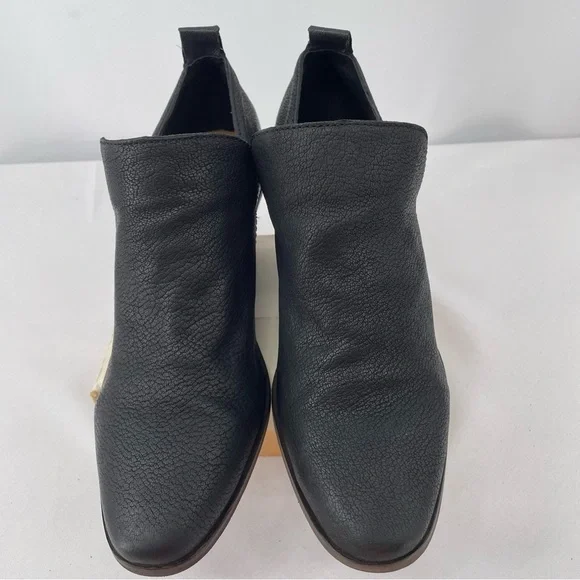 Lucky Brand Womens Black Leather Upper Fun Academia Casual Ankle Bootie Sz 8.5M - Picture 9 of 10